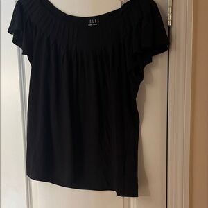 Elle Women's Elegant Black Blouse